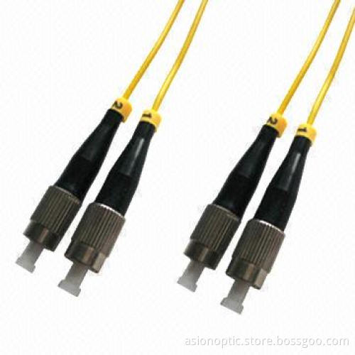 FC to FC Fiber-optic Patch Cords, Single Mode